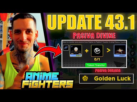 SAIU NOVOS CÓDIGOS do NOVO UPDATE 43.1 no ANIME FIGHTERS SIMULATOR