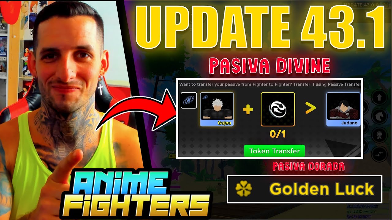 🚨UPDATE 43 ANIME FIGHTERS ROBLOX 