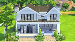 The Sims 4 | NewCrest BIG FAMILY HOUSE | NO CC | Stop Motion build stopmotion thesims4 cozyroom