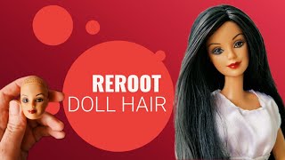 How to Reroot Barbie Doll Hair