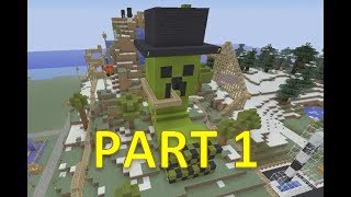 Building Stampy's Lovely World [193] - Creeper Coaster (Part 1)