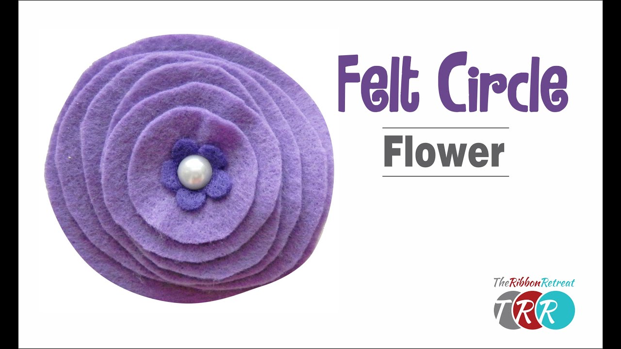 Felt Rolled Flower Tutorial - The Ribbon Retreat Blog