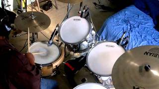 Video thumbnail of "Keith Staten - Shout To The Lord (Drum Cover)"