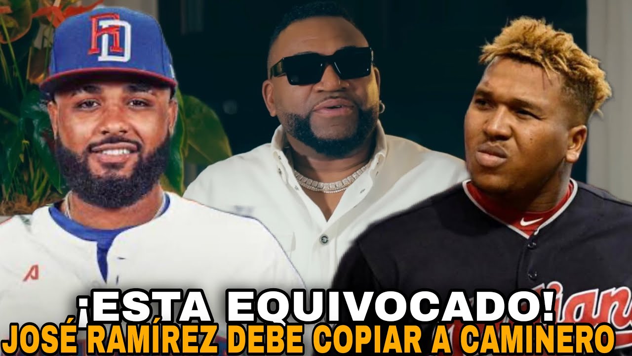 NADIE LO ESPERABA 😳 DAVID ORTIZ LANZA INFIRECTA A JOSÉ RAMÍREZ POR DECIRLE NO A DOMINICANA