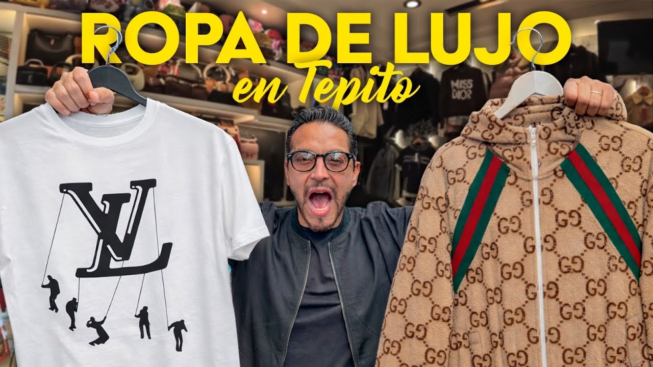 En TEPITO compran los FAMOSOS su ROPA DE LUJO