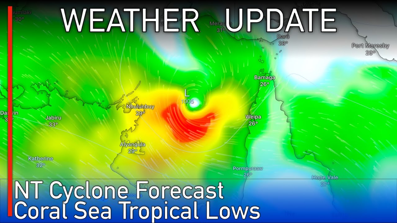 A Strong Tropical Low is Forecast to Impact Coastal Queensland Next ...