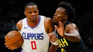 Highlights and best moments: Los Angeles Clippers 103-98 Utah Jazz in NBA  2023-2024