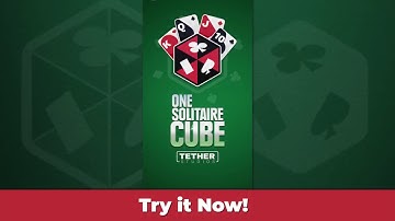 One Solitaire Cube by Tether Studios - iOS and Android