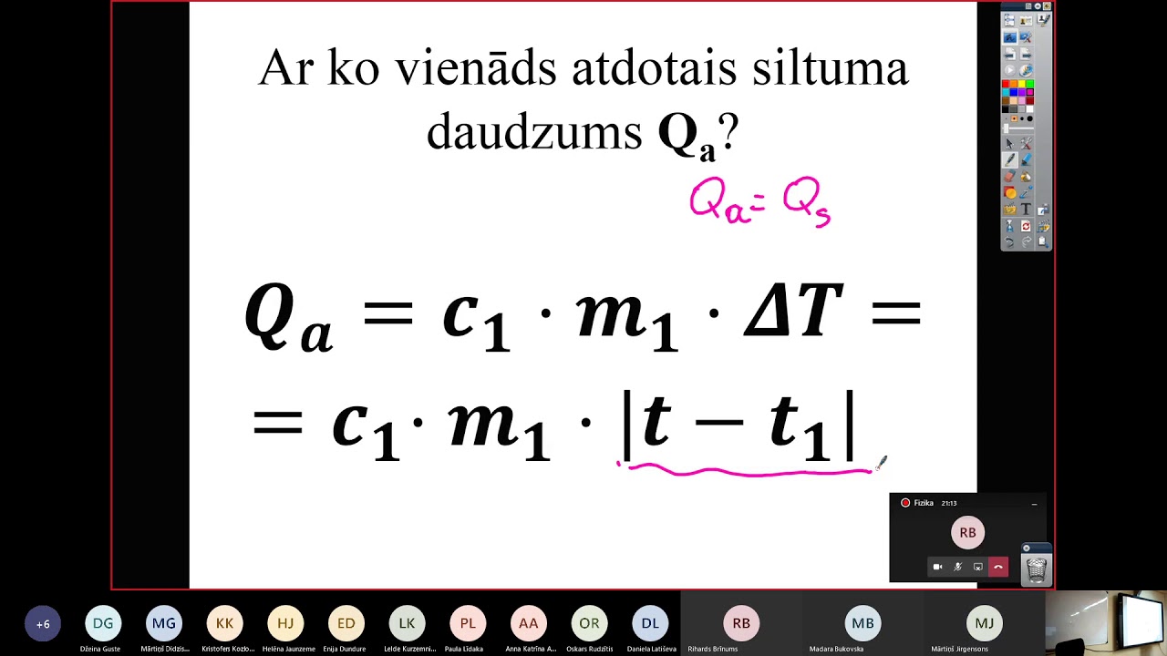 Siltuma bilances vienādojums