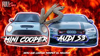 POR RECORD Y TIEMPO Mini Cooper VS Audi S3