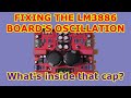 Fixing the LM3886 stereo amplifier oscillation problem