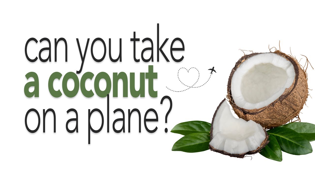 Can You Take a Coconut On a Plane? - YouTube