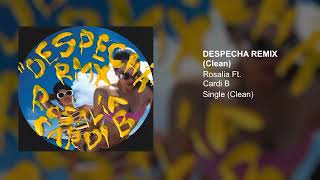 ROSALÍA, Cardi B - DESPECHÁ RMX (Clean Version) Resimi