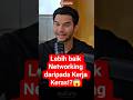 Kerja Keras vs. Networking ⁉️ Kalian tim yang mana nih? #theoderick #roryasyari #room4improvement