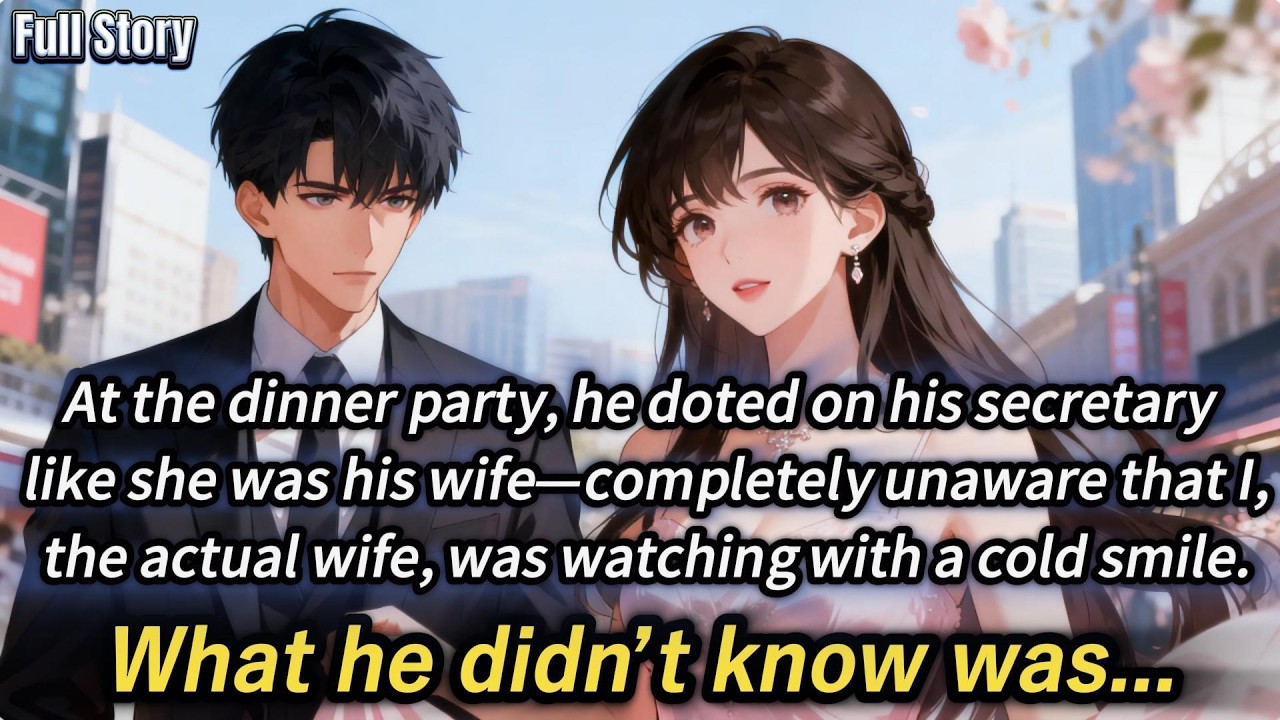 At the dinner party, he doted on his secretary like she was his wife—completely unaware that I...