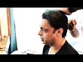 Shahid Afridi and Shoaib Akhtar hair styling by Nadeem William