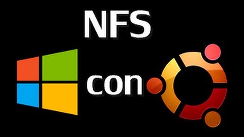 NFS entre Windows Server 2008 R2 y Ubuntu