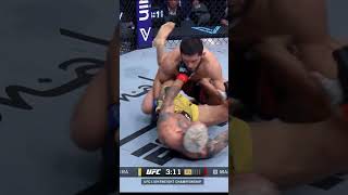 Islam Makhachev's way of breaking away from Oliveira #mma #ufc #islammakhachev