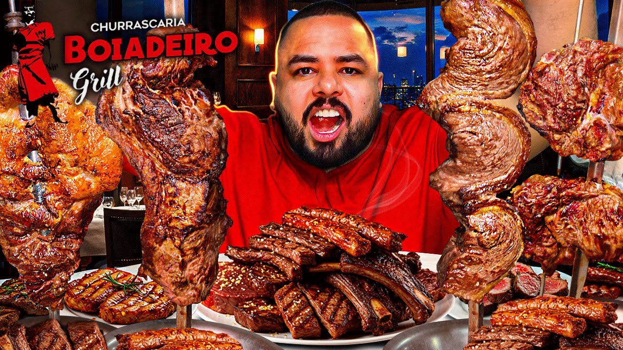 CHURRASCARIA LIBERADA? *Comi Até quererem Expulsar😂