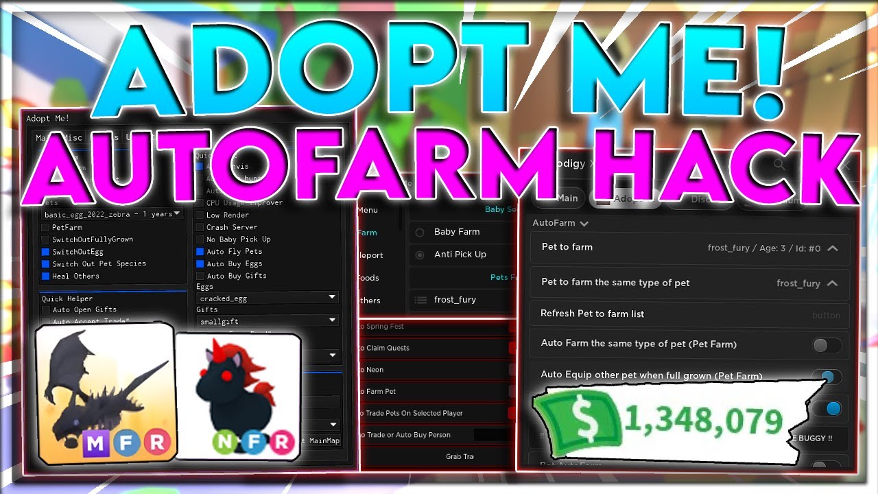 ib7) Roblox Adopt Me Script: Auto Farm Hack & More Download 2023 2023 - New  Undetected Version (dd - Collection