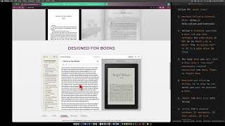 Vellum #01: format your books; a quick start
#vellum #bookformating #books
A quick start guide about how to use Vellum to format your book.
You can get Vellum at https://vellum.pub/
Notes for video:
Vellum #01: format your books; a quick start
1. mention Vellums tutorial here: https://help.vellum.pub/tutorial/
2. Vellums tutorial provided a docx and png file suitable for publishing to KDP as an ebook
… H. G. Wells “The Invisible Man” so it is a good place to start
3. for your book you will have a docx file = xxx.docx previously created manuscript via Word, Pages, or Google Docs
4. download and click on Vellum, it is free to use until you want to generate a book
5. import the docx file into Vellum
6. notice the 3 panels/windows: 1) navigator, 2) text editor, 3) live preview
7. notice the chapters in the navigator panel (far left)
8. notice you can edit text in the text editor panel (middle)
9. notice the live preview panel (far right), which shows your book on various devices or print(PDF)
10. ensure your chapters and text are ok
11. add front matter pages: copyright, table of contents(automatic for ebooks), and so on
12. add back matter pages: about the author, other books by you, and so on
13. other than steps 11. and 12. there is nothing else to do, but you can style and customize, a lot
14. now, if you purchased a license (pricey, yes) you can generate your book
15. generate a book: ebook=epub and/or paperback=PDF
16. upload your book to Amazon or somewhere
17. done, now, go write another book
****
Pros:
****
- Just the default styling, i.e. you change nothing, looks far better than so many ebooks and paperbacks sold on Amazon.
- It is like Vellum was done by programmers that are also writers and authors of books, and their default settings work perfectly.
- Of course, you can customize with other styles and images and so on.
- You get to be a control freak, i.e. a self-publisher, so you write the book, format the book, and decide where to sell your book. It is all on you, and the world is your oyster.
****
Cons:
****
- Only for Apple Mac and MacBook ... not PC, not iPad, not iPhone
- Yes, Vellum is expensive! Depends on your perspective. But maybe not if you are an author who writes and self-publishes books. And not if you already own a Mac or Macbook. The money you save by not buying Word can pay for Vellum, as Pages or Google Docs can both export a docx file. Some book designers charge $150 or more PER book, involving extra time and back/forth communication … of course, their work can be very custom. Example designer:
https://champagnebookdesign.com/?page_id=35
- However, a PC owner can rent a Mac by the hour/day, see: https://help.vellum.pub/guides/using-on-windows/
Good luck and enjoy! ☮️ Vellum #01: format your books; a quick start