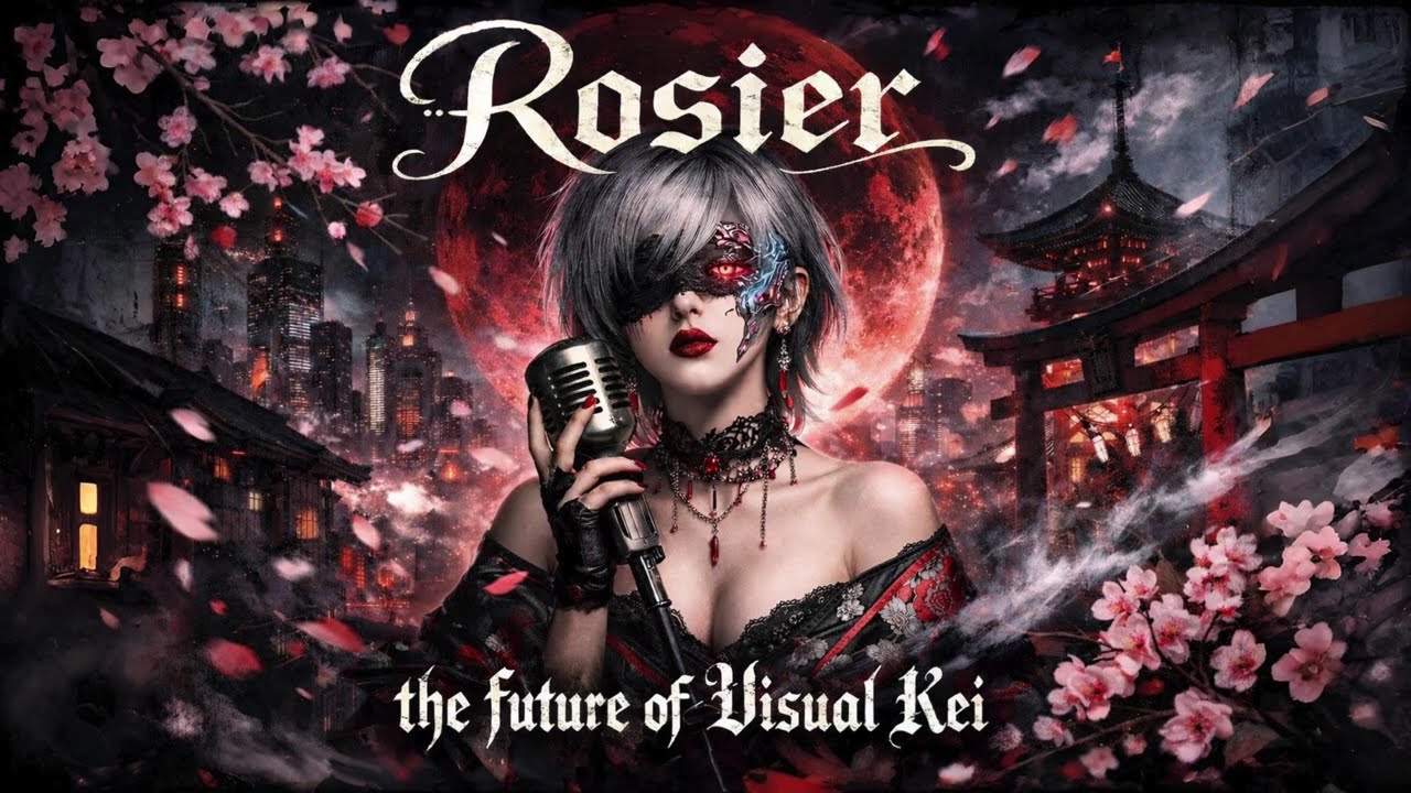 『ROSIER - LUNA SEA』人外音域！サイバーオカルトV系カバー｜Japanese Occult Cyberpunk × Visual Kei【Cyberpunk J-Occultism】