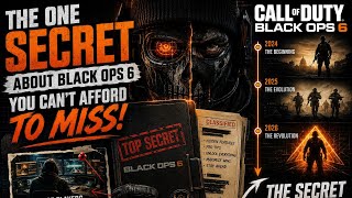 The One Secret About Black Ops 6 You Cant Afford To Miss