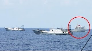Chinese ships Attack Vietnamese boats in South China Sea 07 May 2014