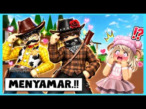 Pranking Caca! Bo and Cio Disguise Themselves as Handsome Cowboys in Roblox Brookhaven ft. @Shasy...