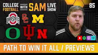 Big Ten Tier List | Oregon, Indiana & Ohio State's Title Chances | Why Michigan & Washington Improve