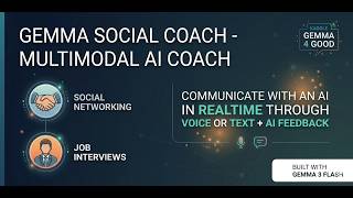 Kaggle Gemma 4 Good Hackathon Project: The Gemma Social Coach