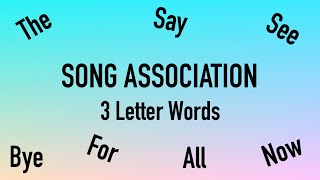 Song Association (Three Letter Words) Game 2 screenshot 5