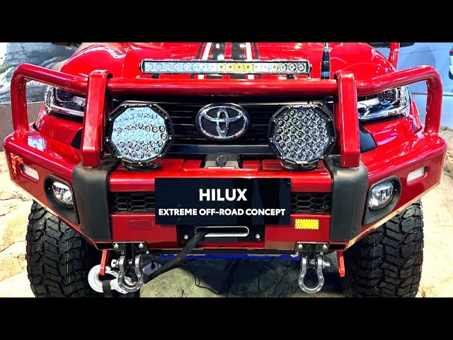 Toyota Hilux Extreme Off-Road Concept - Pick-Up Truck On Steroids! 