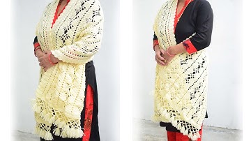 Crochet Shawl Tutorial ( Part-2 )