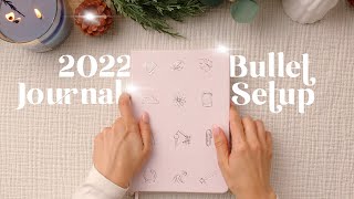 2022 Bullet Journal Setup ☁️ Plan with Me