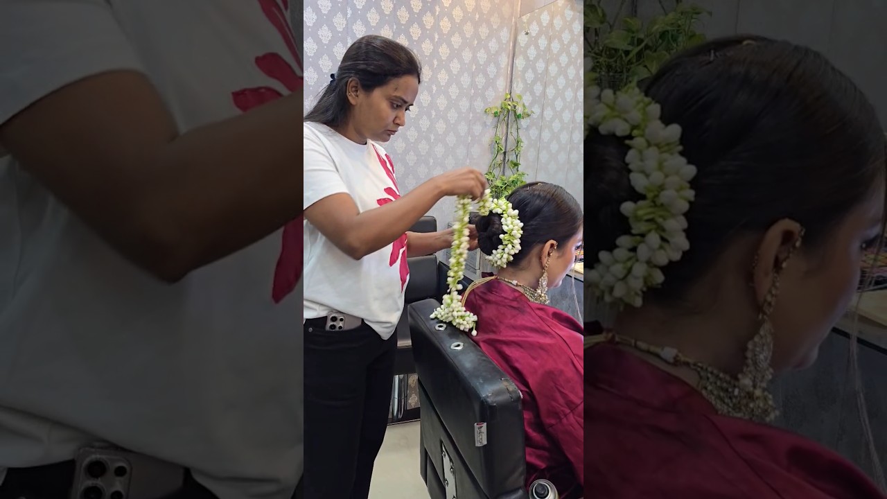 Bridal Bun Makeup 💄 ✨️ 