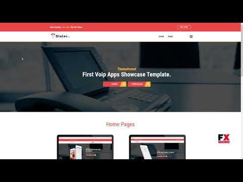 Dialer -VoIP Mobile Calling Apps HTML Templates        Vinny Camden