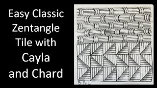 Easy Line Meditation with the Patterns Cayla and Chard