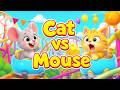 Funny 3D Cat vs Mouse Adventure | Tom &amp; Jerry | Cartoon