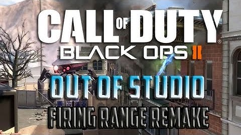 Black Ops 2 Glitches - Out of Studio (Firing Range Remake) | Roofs & Cool Spots "BO2 Glitches"