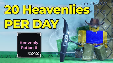 How to Get 20 Heavenly Potions PER DAY in Sol