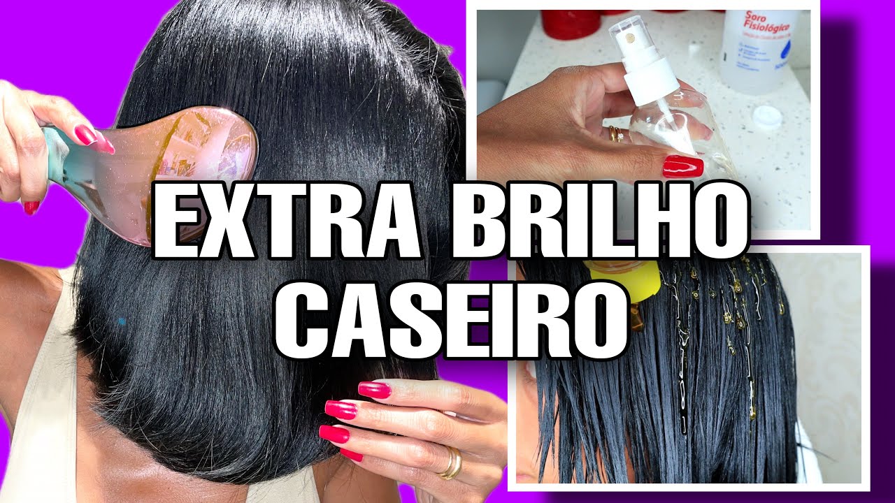 ATÉ A D0NA DO SALÃO  PERGUNTOU O QUE USEI/TIREI DO ARMÁRIO E PASSEI NO CABELO