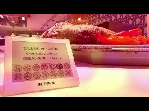 Digital Buffet Tags
