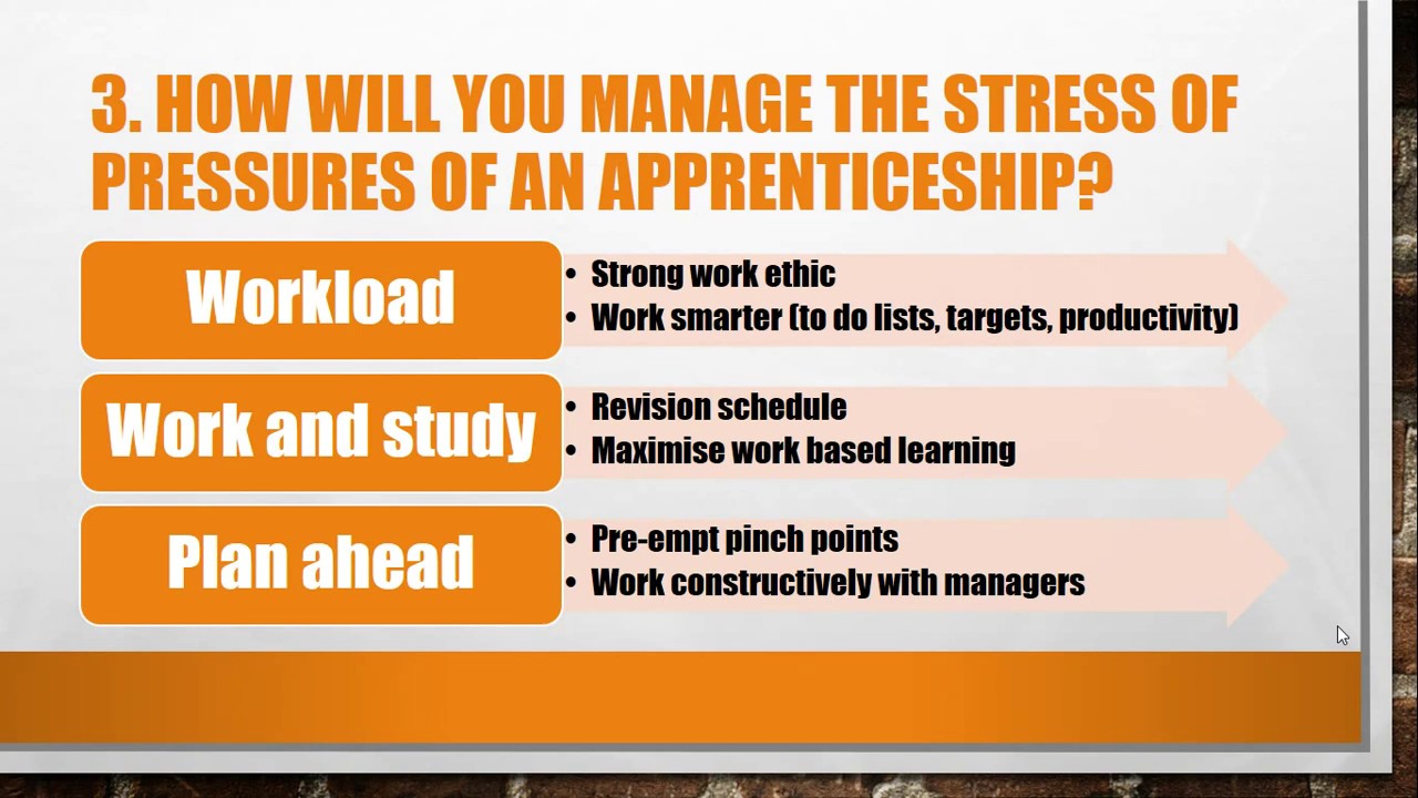 Top 5 Apprenticeship Interview Questions And Answers