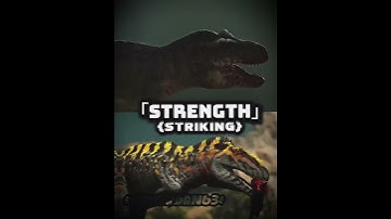 T.rex vs Tyrannotitan || Collab with @indominuscore @CarnoxEditz2 || #shorts #collab #fypシ