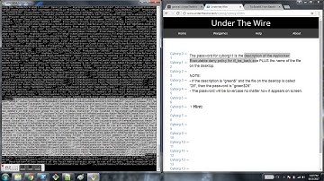 UnderTheWire Cyborg Walkthrough