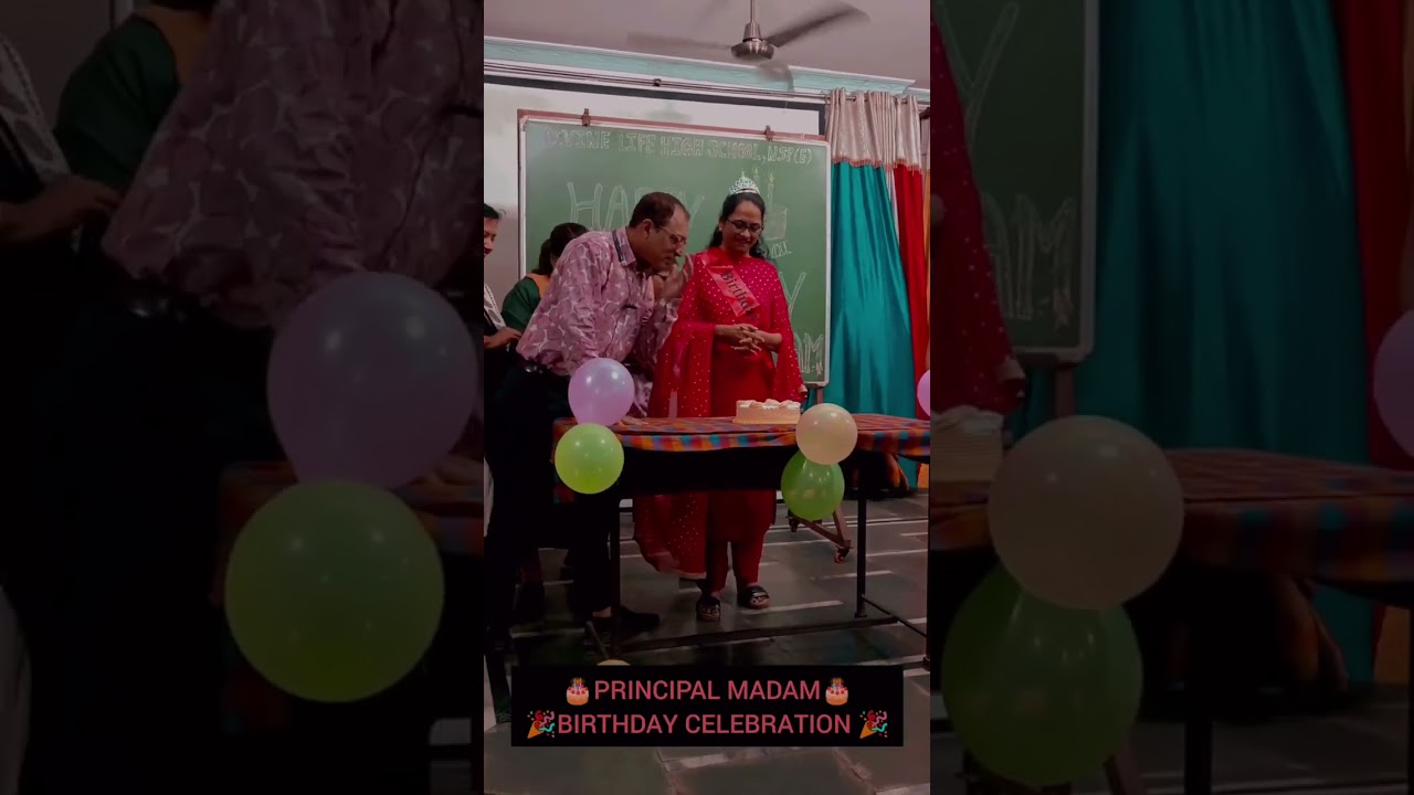 DIVINE LIFE SCHOOL | PRINCIPAL MADAM , BIRTHDAY CELEBRATION 🎉🎂 