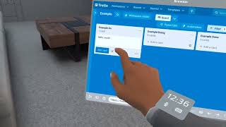 Using Trello in Beyondreal with hands-free mode