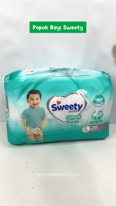 Popok bayi sweety #sweety #popokbayi #popokbayisweety #pampers #pamperssweety
