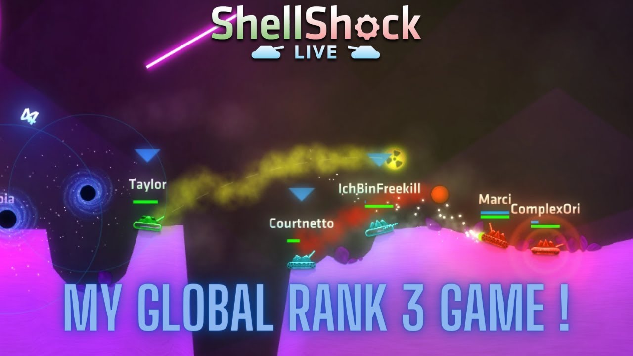 ShellShock Live | My Global Rank 3 Game !